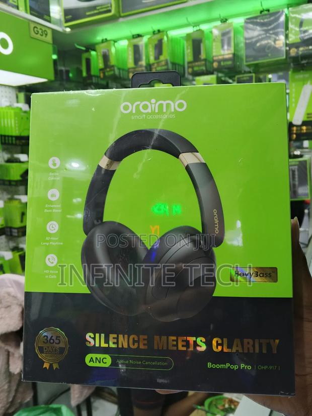 Oraimo Headphones Boompop Pro Anc Over-ear