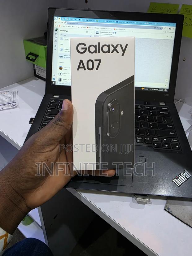 New Samsung Galaxy A07 4G 64 GB Black