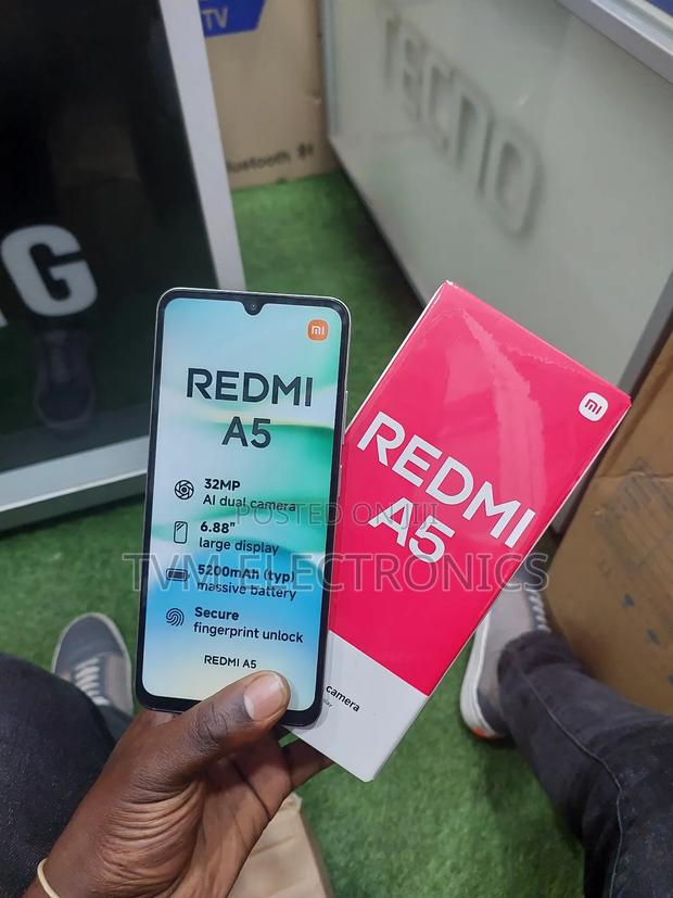 New Xiaomi Redmi A5 4G 128 GB Black - thumbnail 2