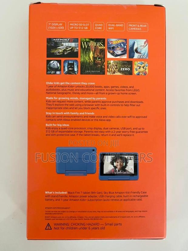New Amazon Fire 7 Kids Pro 16 GB Black - thumbnail 3