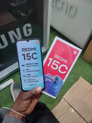 New Xiaomi Redmi 15C 4G 256 GB Black