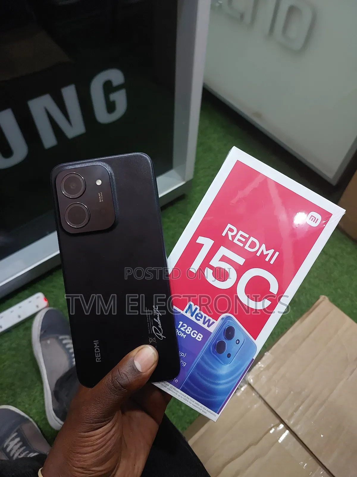 New Xiaomi Redmi 15C 4G 256 GB Black