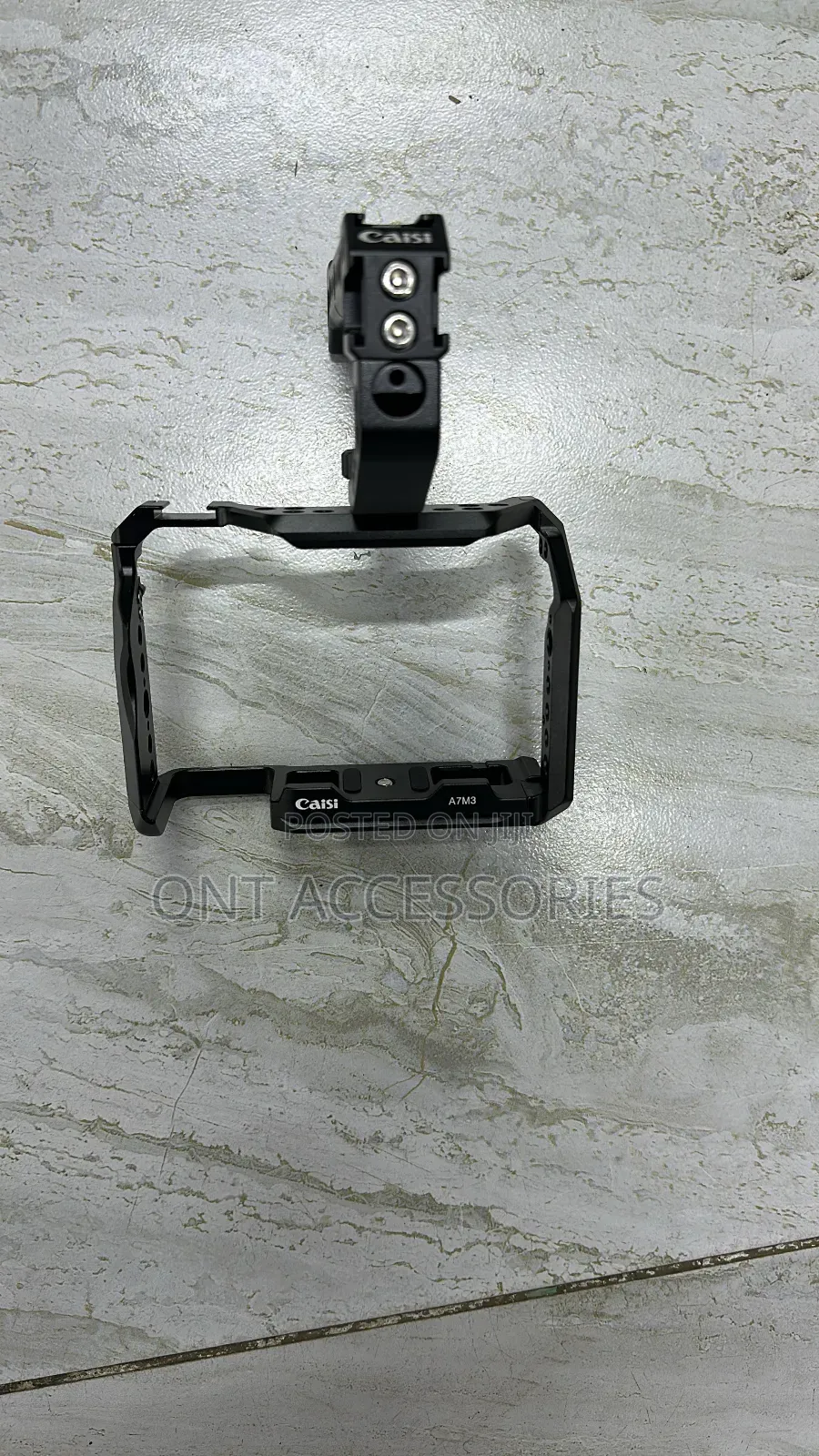 Caisi Sony Camera Cage With Top Handle for A7m3,/A7r3,/A73/A9