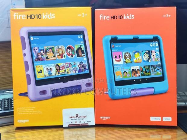 New Amazon Fire HD 10 Kids Edition 2021 32 GB Blue - main view