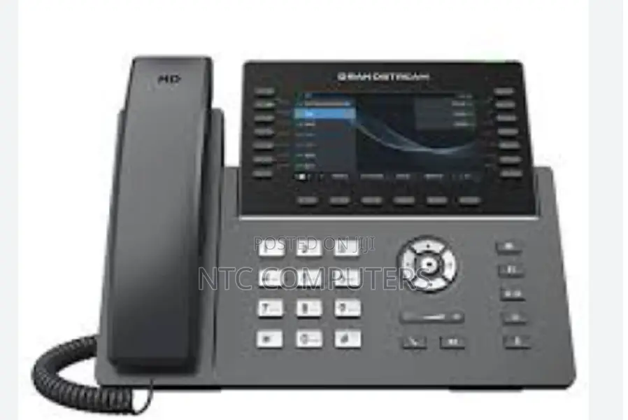 Grp2650 6 Sip Accounts, 14 Lines 2x Gbe Poe, Wi-Fi Support