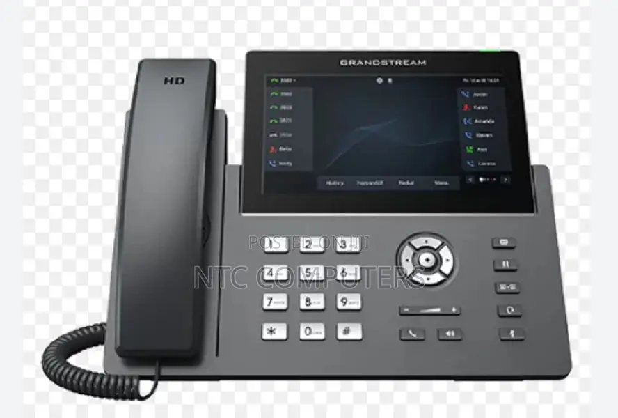 Grp2670 6 Sip Accounts, 12 Lines 2x Gbe Poe, Wi-Fi Support