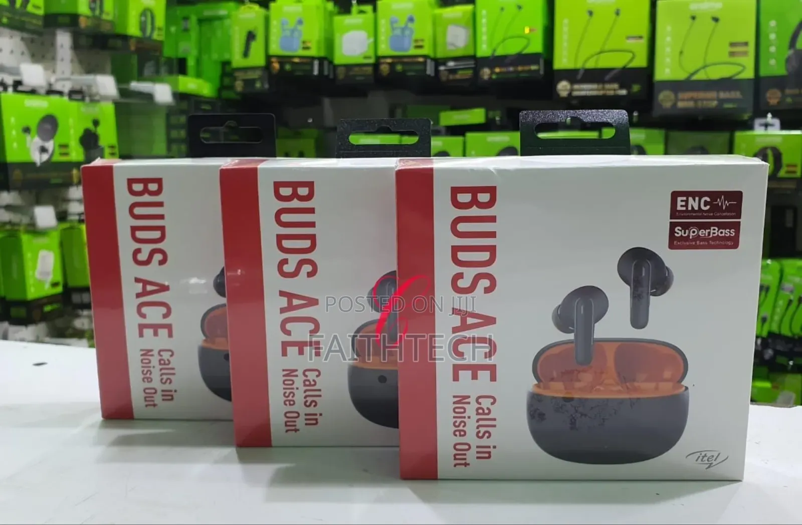 Itel Buds Ace Enc Super Bass Earbuds