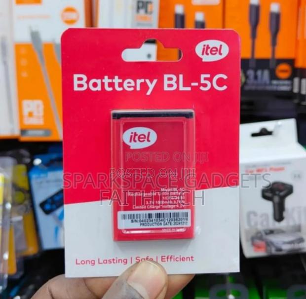 Itel *Original* Bl-5c Batteries - thumbnail 2