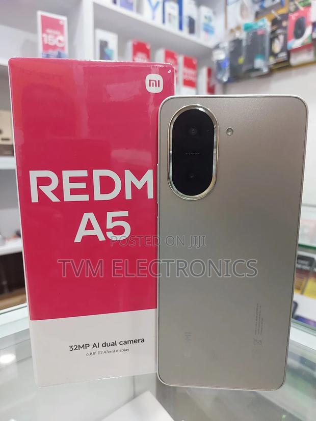 New Xiaomi Redmi A5 4G 64 GB Black - main view