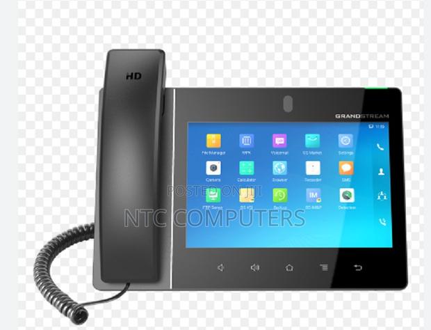 Gxv3380 Ip Video Phone, 16 Sip Accounts, 16 Lines, 2x Gbe Poe