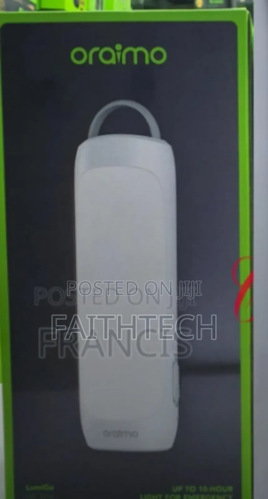 Oraimo Lumigo Oel-201a 300 Lumens Emergency Light