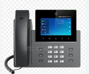 Gxv3450 Ip Video Phone, 16 Sip Accounts, 16 Lines, 2x Gbe Poe,