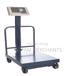 Premier 600kg Digital Platform Weighing Scale, Big Platform Size Wheel