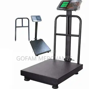 Premier 600kg Digital Platform Weighing Scale, Big Platform Size Wheel