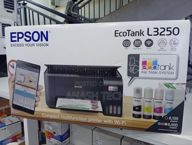 Epson Ecotank L3250 A4 Wireless Print Copy Scan Wifi Printer - main view