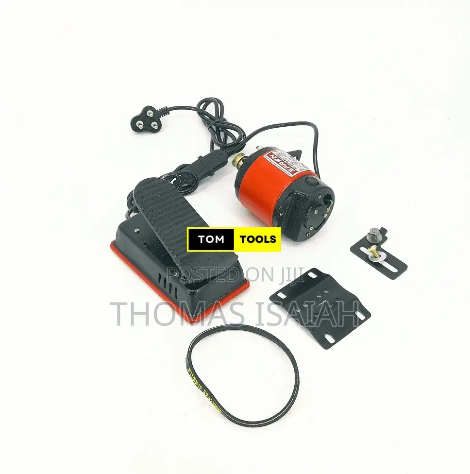 Large Sewing Machine Motor With Regulator Foot Pedal