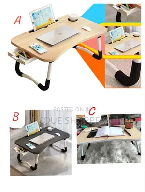 Portable and Foldable Breakfast/Work Desk* * Size:60