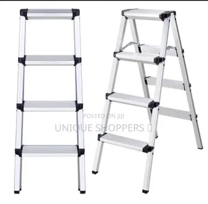 *4 Aluminium Step Ladder* Esign: Easy to Fold Space Save