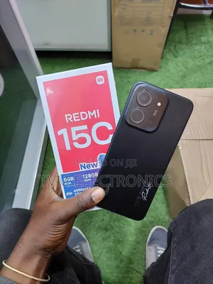 New Xiaomi Redmi 15C 4G 128 GB Black