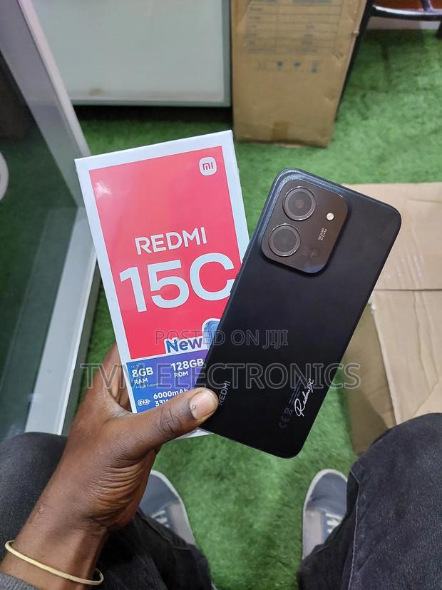 New Xiaomi Redmi 15C 4G 128 GB Black