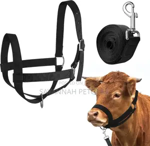 Livestock Halter for Cattle, Cow, Horse -  
S, M, L