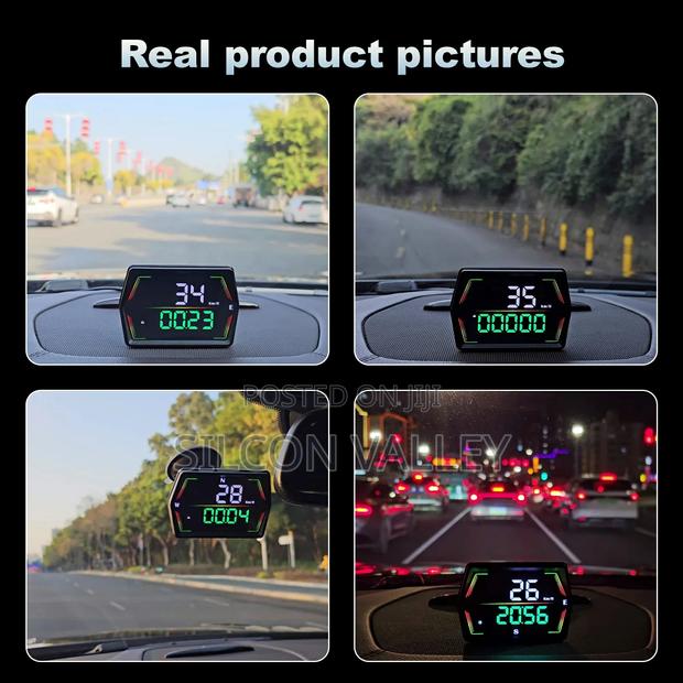 Car Hud Speedometer With Millage Recorder - thumbnail 2