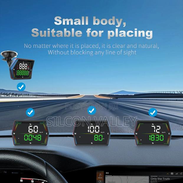 Car Hud Speedometer With Millage Recorder - thumbnail 3