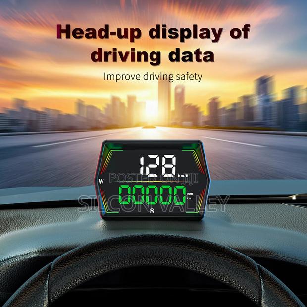 Car Hud Speedometer With Millage Recorder - thumbnail 4