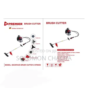 Premier Backpack  2 Stroke Brush Cutter Available Best Quality