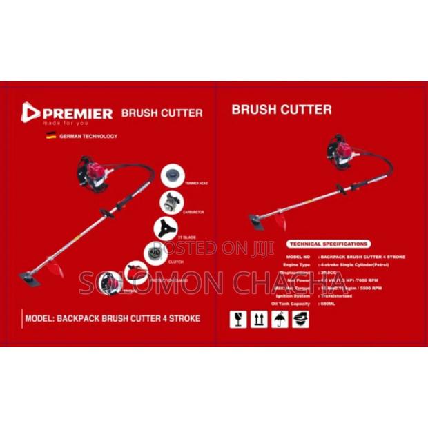 Premier Backpack 4stroke Brush Cutter Available Best Quality
