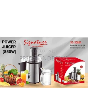 Signature Power Juicer (850w)
Sg-Sd80a