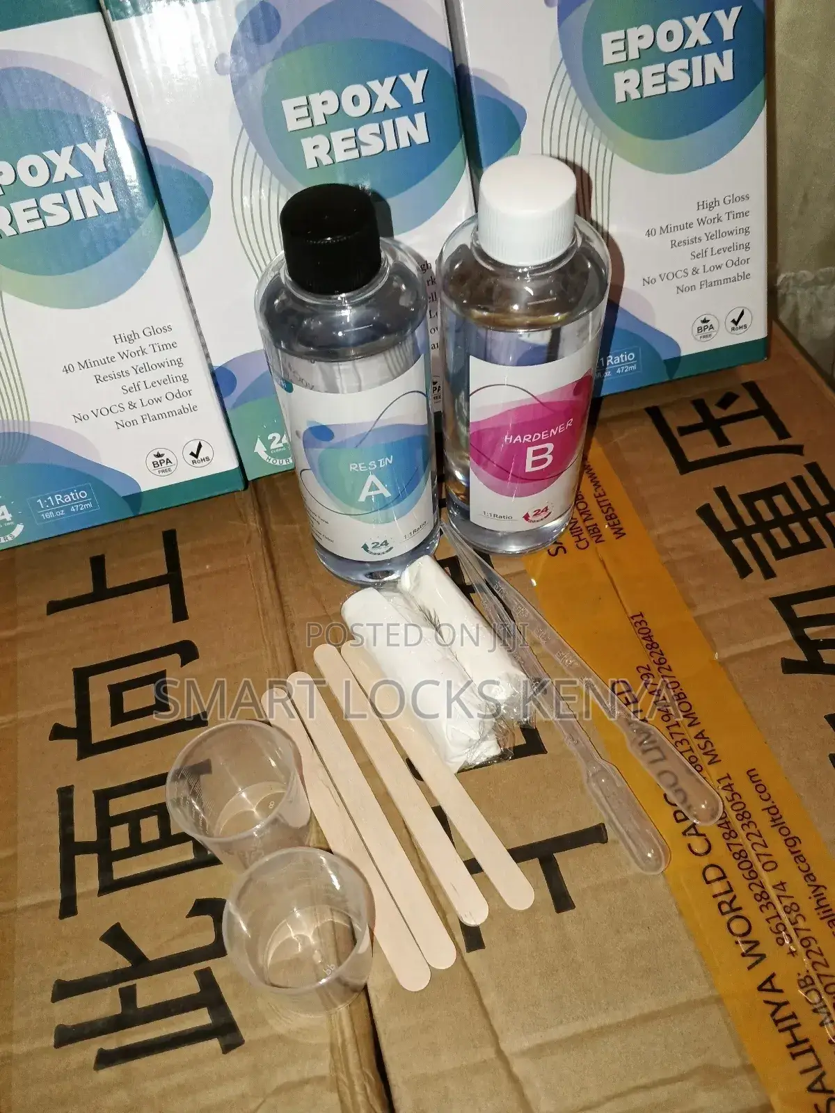 500g Resin Epoxy Kit Ratio 1:1
