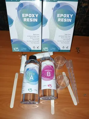 Two Parts: Resin and Hardener Kit