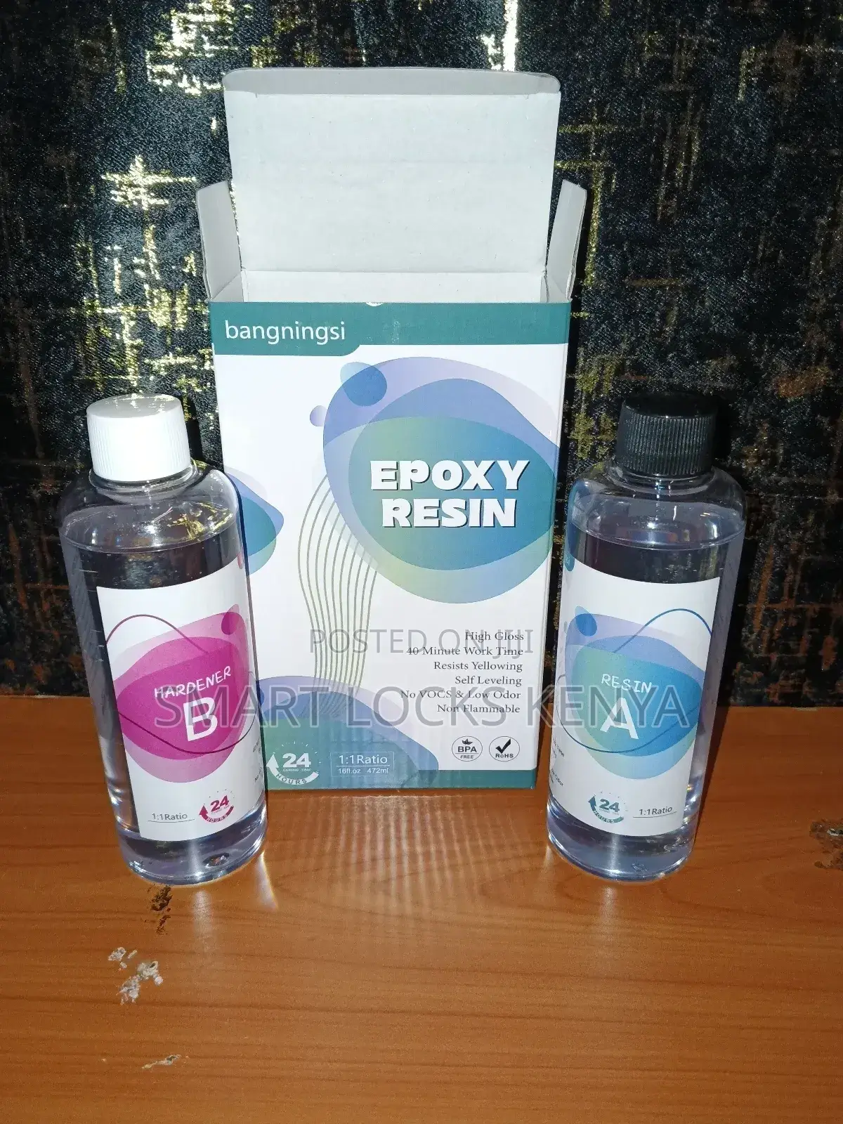 Premium Epoxy Resin and Hardrner Ab Glue 500g Kit