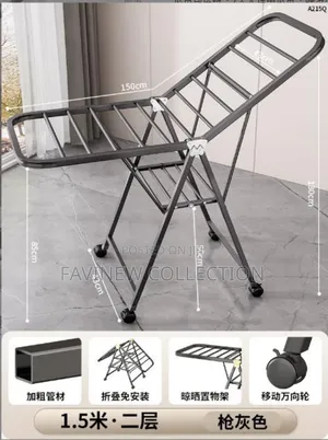 Movable Foldable/ Portable Laundry Drying Rack
