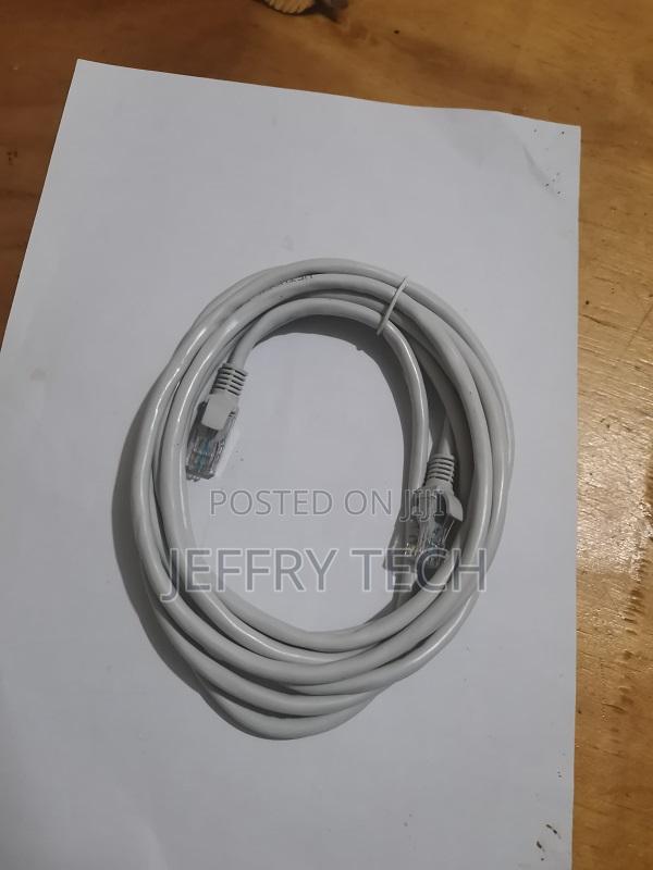 Ethernet Cable 3m White, Cat 6 High Speed Internet Cable 3m Network Ca - thumbnail 2