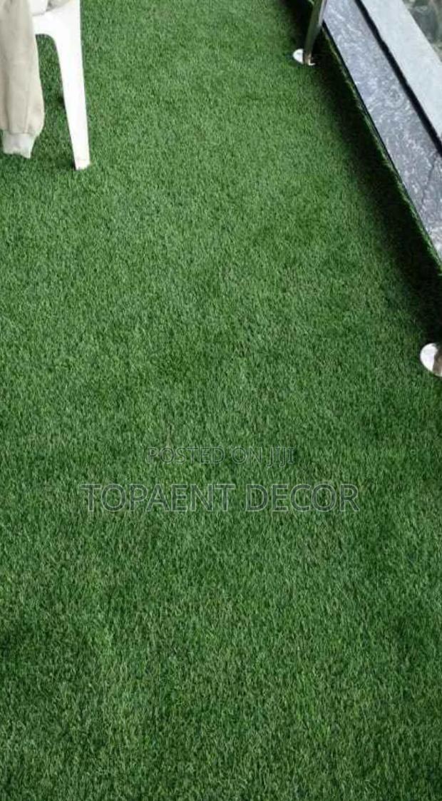 Stay Green ,Stay Serene Home Balcony Artificial Grass Carpet - main view