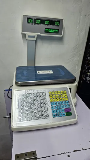 Barcode Label Printing Receipt Scale