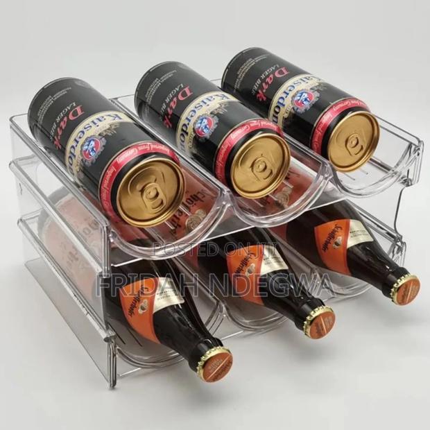 Triple Stackable Wine Bottle Rack Glass Holder / Bottle Holder - main view