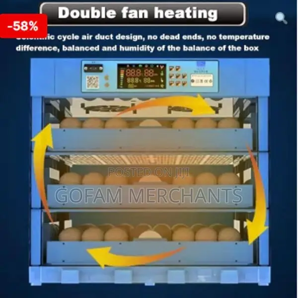 Automatic 128 Eggs Incubator