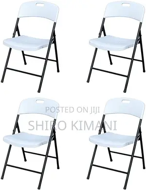 Brand New White Foldable Chair