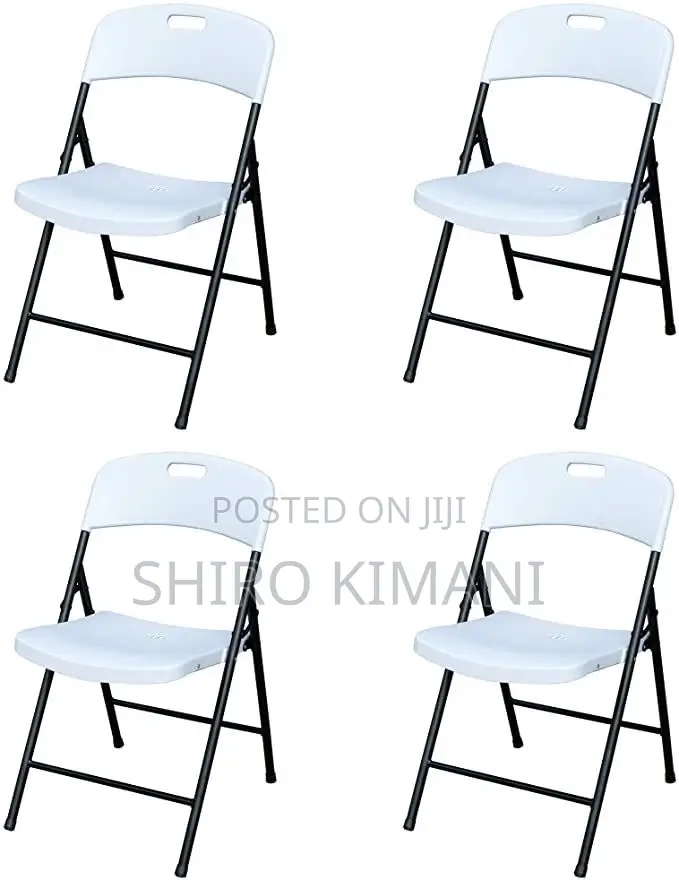 Brand New White Foldable Chair