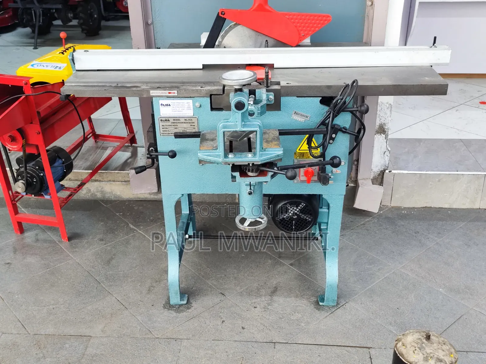 8 In 1 Multipurpose Woodworking Machine
