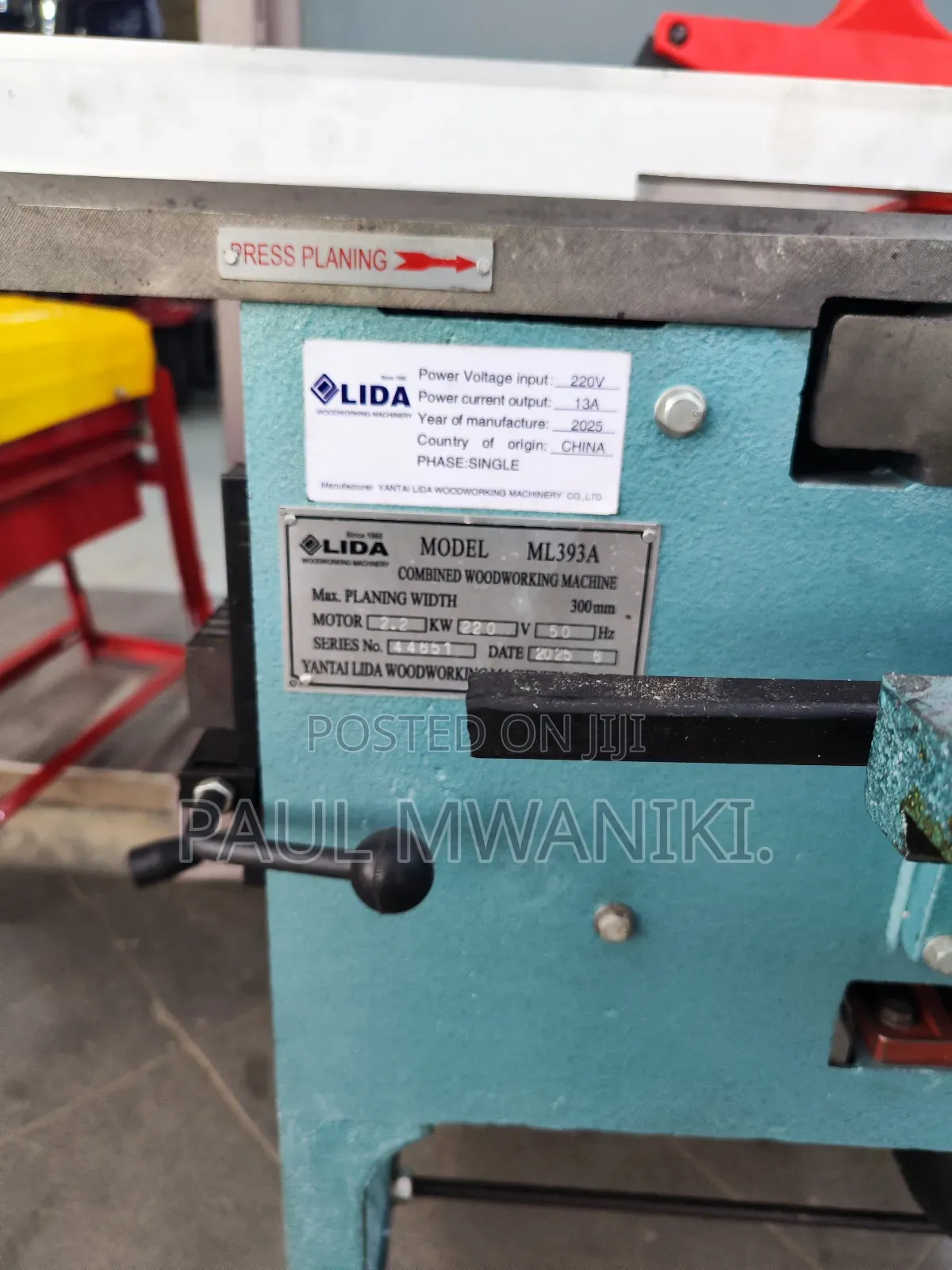 8 In 1 Multipurpose Woodworking Machine