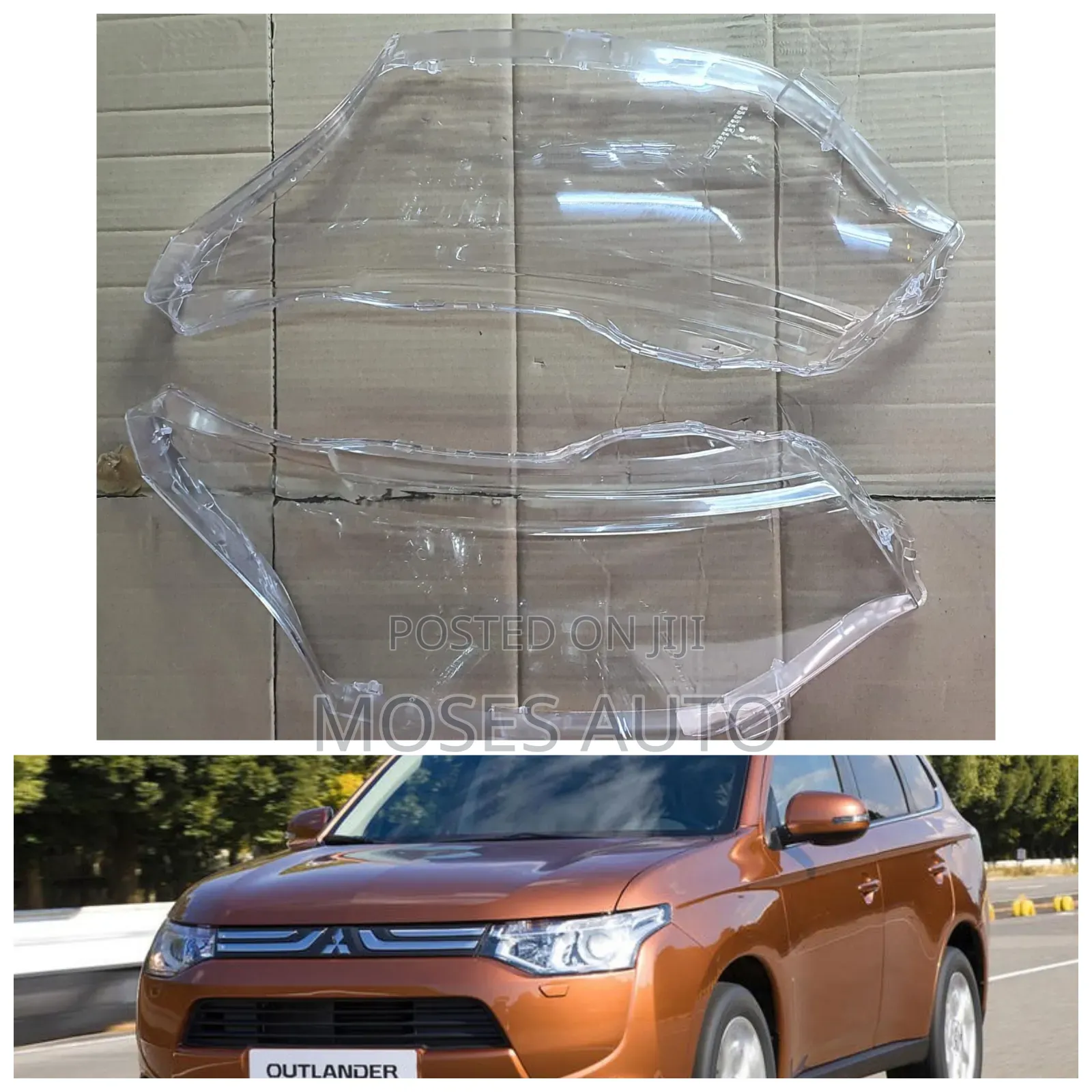 Mitsubishi Outlander 2012-2015 Headlights Lens
