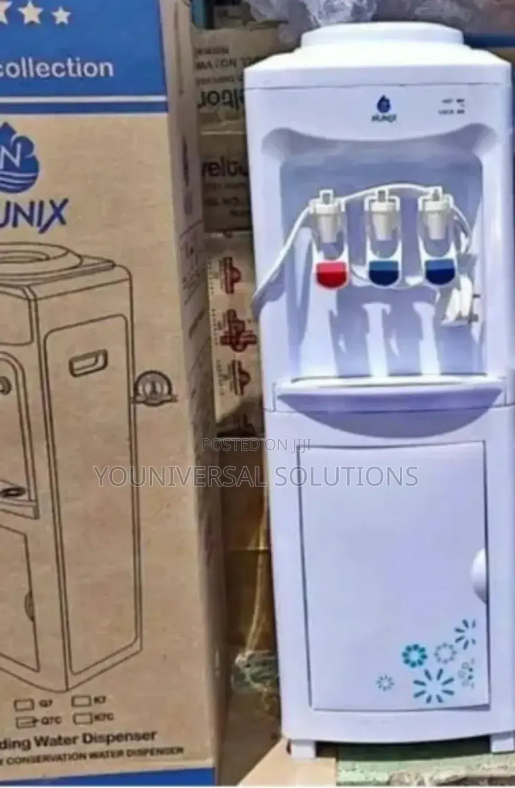 Hot,Normal and Cold Nunix Free Standing Water Dispenser Q7c
