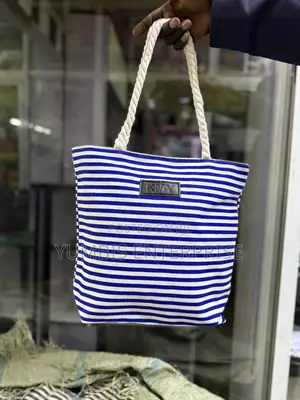 Stripped Mini Tote Bags