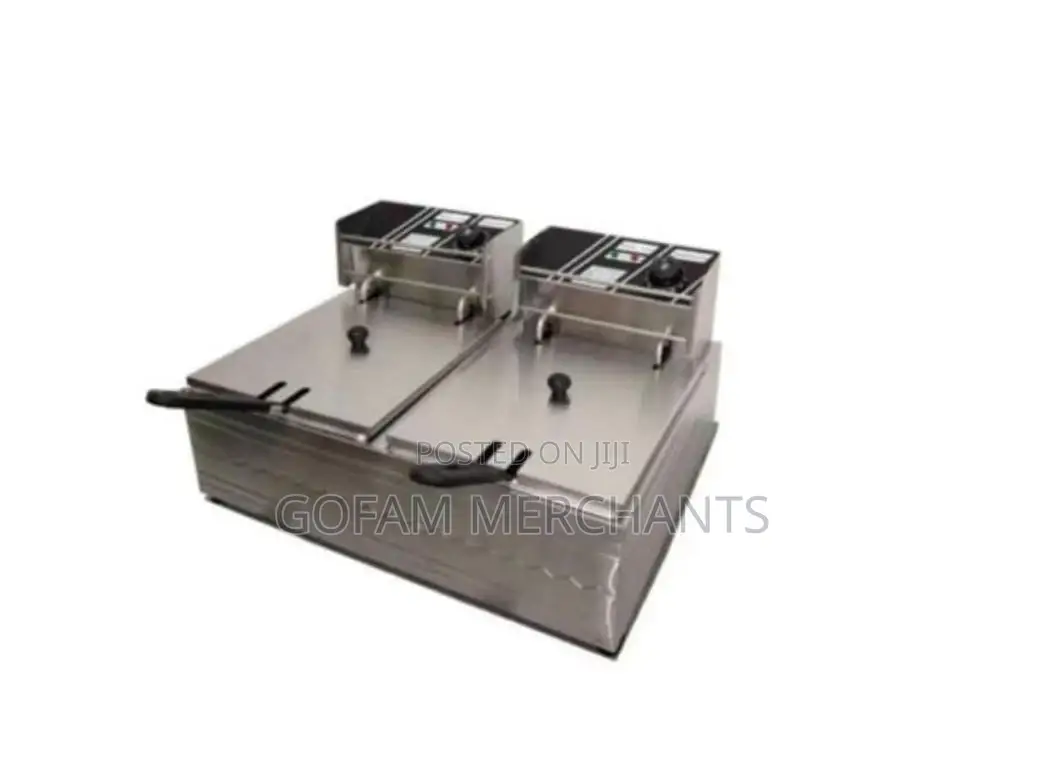 Commercial 6l+6l Frier Double