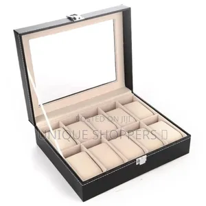 10 Slots Watch Organizer/Storage Box*
 Keeps Watches Dust Free