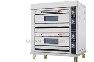 Premier Commercial Electric Oven Two Deck Four Trays